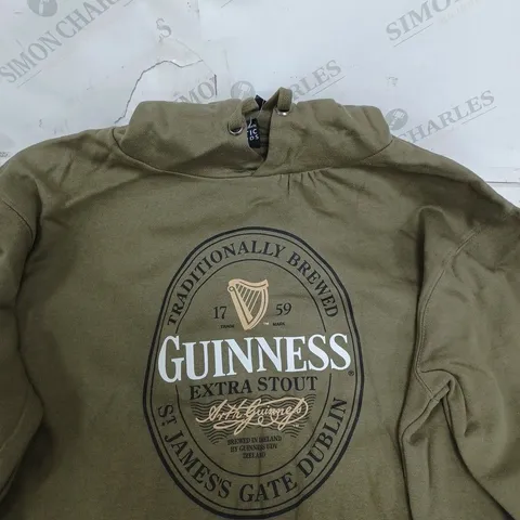 GUINNRSS GREEN HOODIE SIZE XL