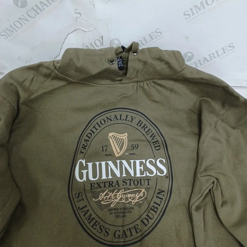 GUINNRSS GREEN HOODIE SIZE XL