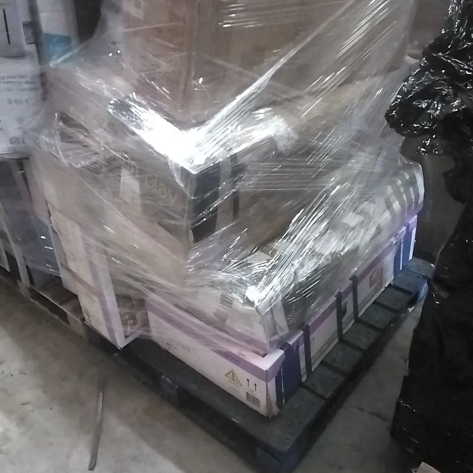 PALLET TO CONTAIN PALLET OF ASSORTED GOODS WHICH INCLUDE;TRAMPOLINES, SIMILAR PRODUCTS ETC