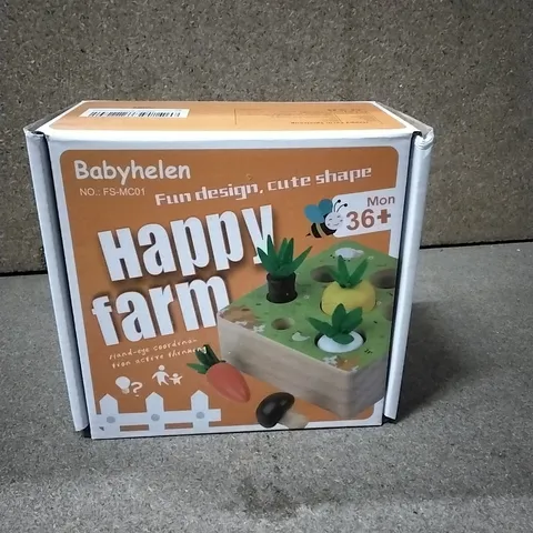 BOX TO CONTAIN APPROXIMATELY X20 BABYHELEN HAPPY FARM CHILDRENS GAME - 1 BOX