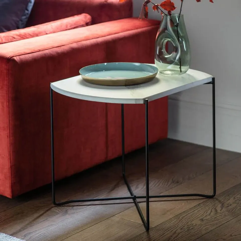 BOXED GALLERY INTERIORS LINFORD SIDE TABLE