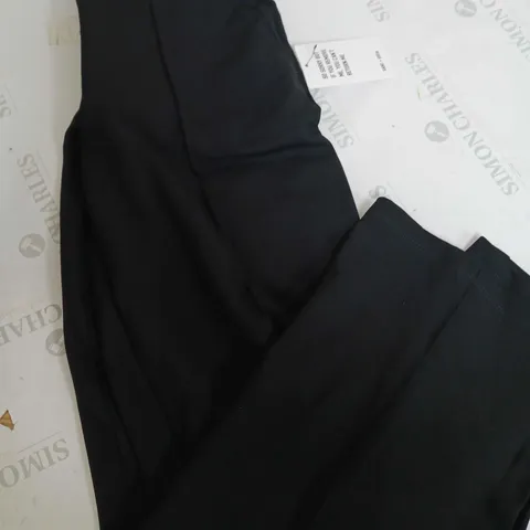 SAINT & SOFIA KELLER WIDE LEG PANTS IN BLACK - SIZE UK 10