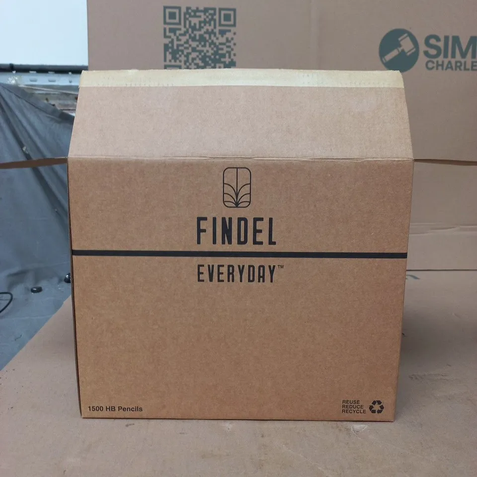 BOX OF 1,500 FINDEL EVERYDAY WRITING HB PENCILS (BRAND NEW)