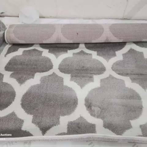 BRAND NEW PACO HOME SIN66 SINAI GREY RUG SIZE 80CM X 150CM 