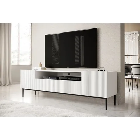 BOXED NICOLE RTV 200 2D2SZ TV STAND (2 BOXES)