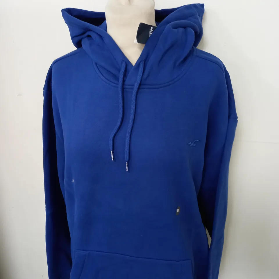 HOLLISTER CASUAL BLUE HOODIE SIZE M