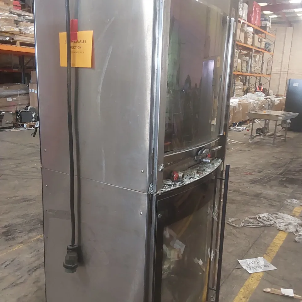 UBERT CONVEX COMMERCIAL DOUBLE ROTISSERIE OVEN
