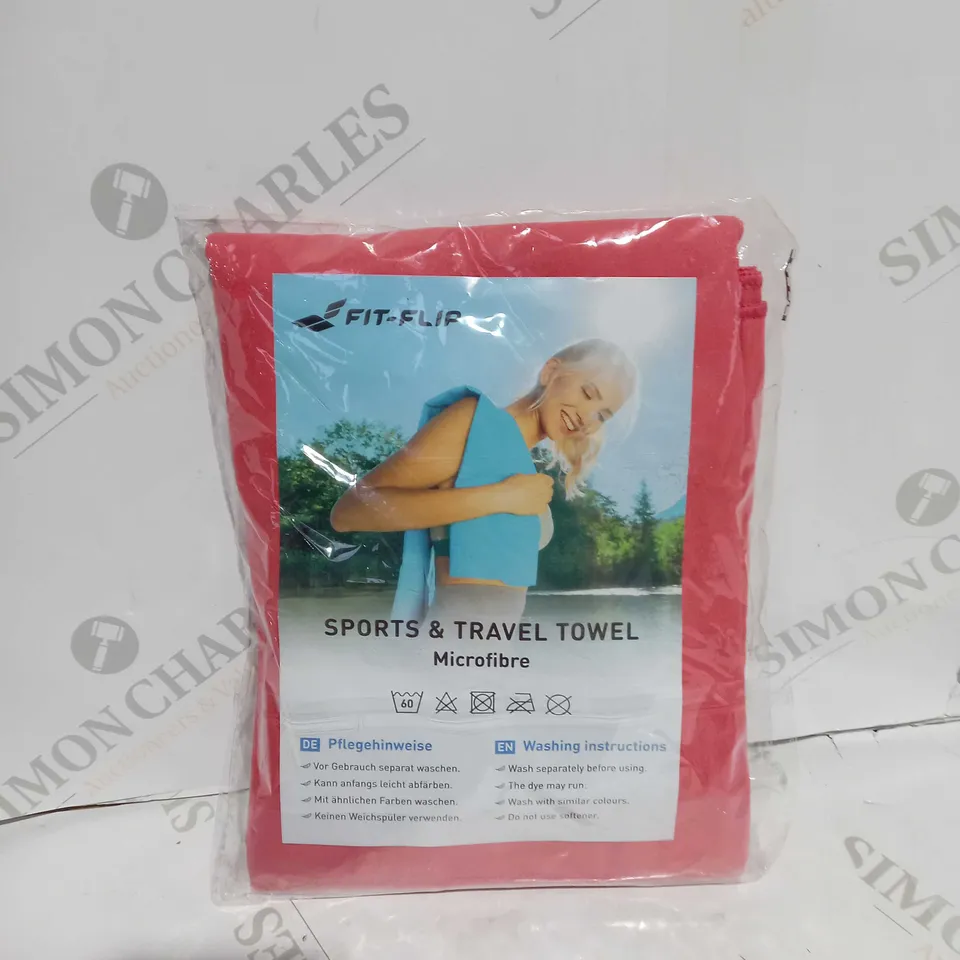 FIT-FLIP MICROFIBRE TOWEL - COMPACT, ULTRA LIGHTWEIGHT & FAST DRYING TRAVEL TOWEL