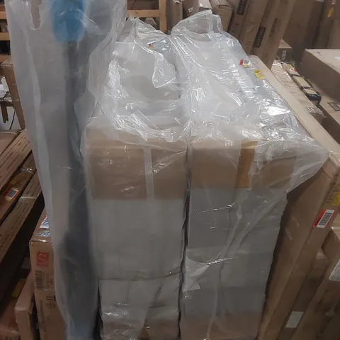 BAGGED ASTERIN DIVAN BED BASE WITH 54" FLOOR STANDING HEADBOARD PLUSH VELVET - 4'6 DOUBLE, LIGHT GREY (3 ITEMS)