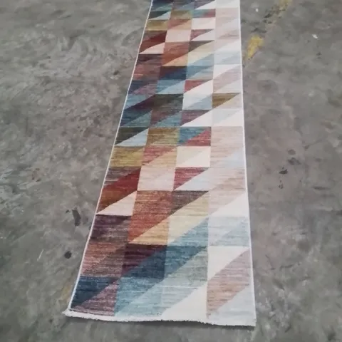QUALITY DESIGNER AREA RUG - APPROXIMATELY 230X60CM
