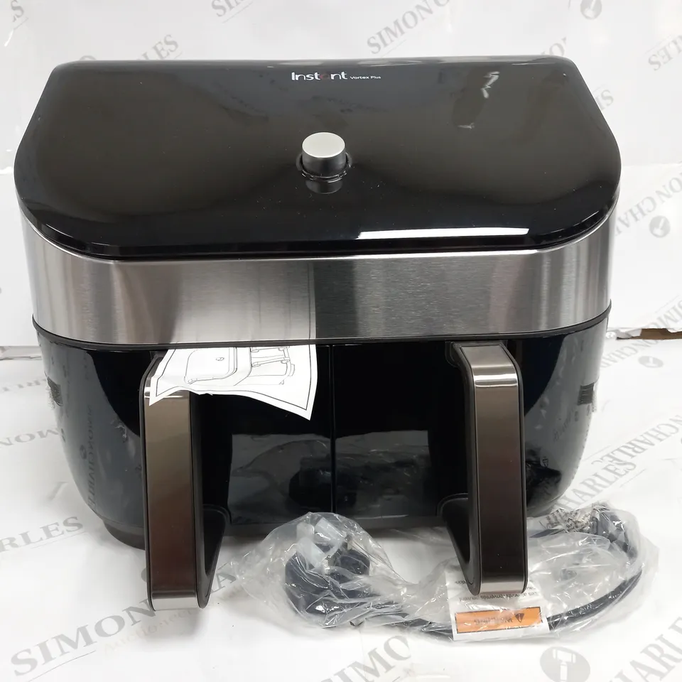 BOXED INSTANT VORTEX 8 IN 1 DUAL AIR FRYER 7.6