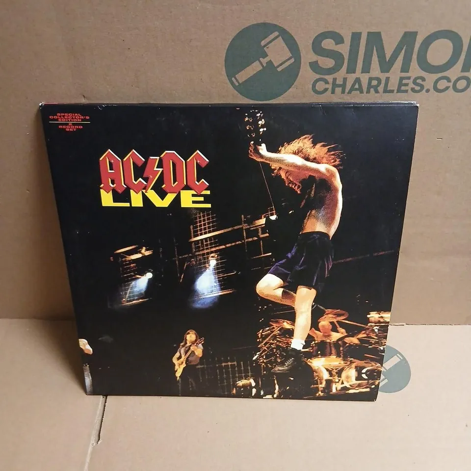 AC/DC LIVE – 2LP VINYL ALBUM
