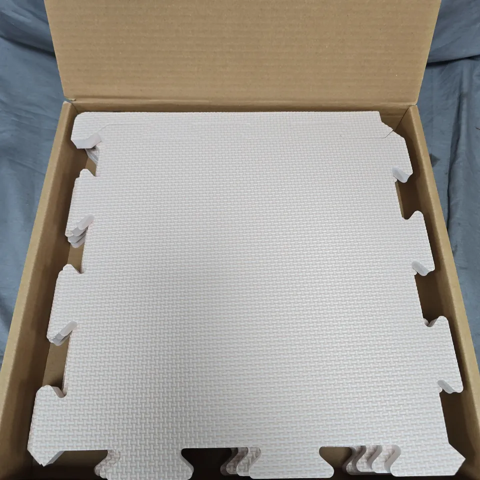 THE MODERN NURSERY PUZZLE PLAYMAT – INTERLOCKING FOAM TILES (FORMAMIDE-FREE, NON-TOXIC) - BLUSH PINK