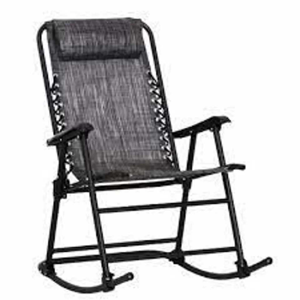BOXED MCGARVEY ROCKING CHAIR GREY