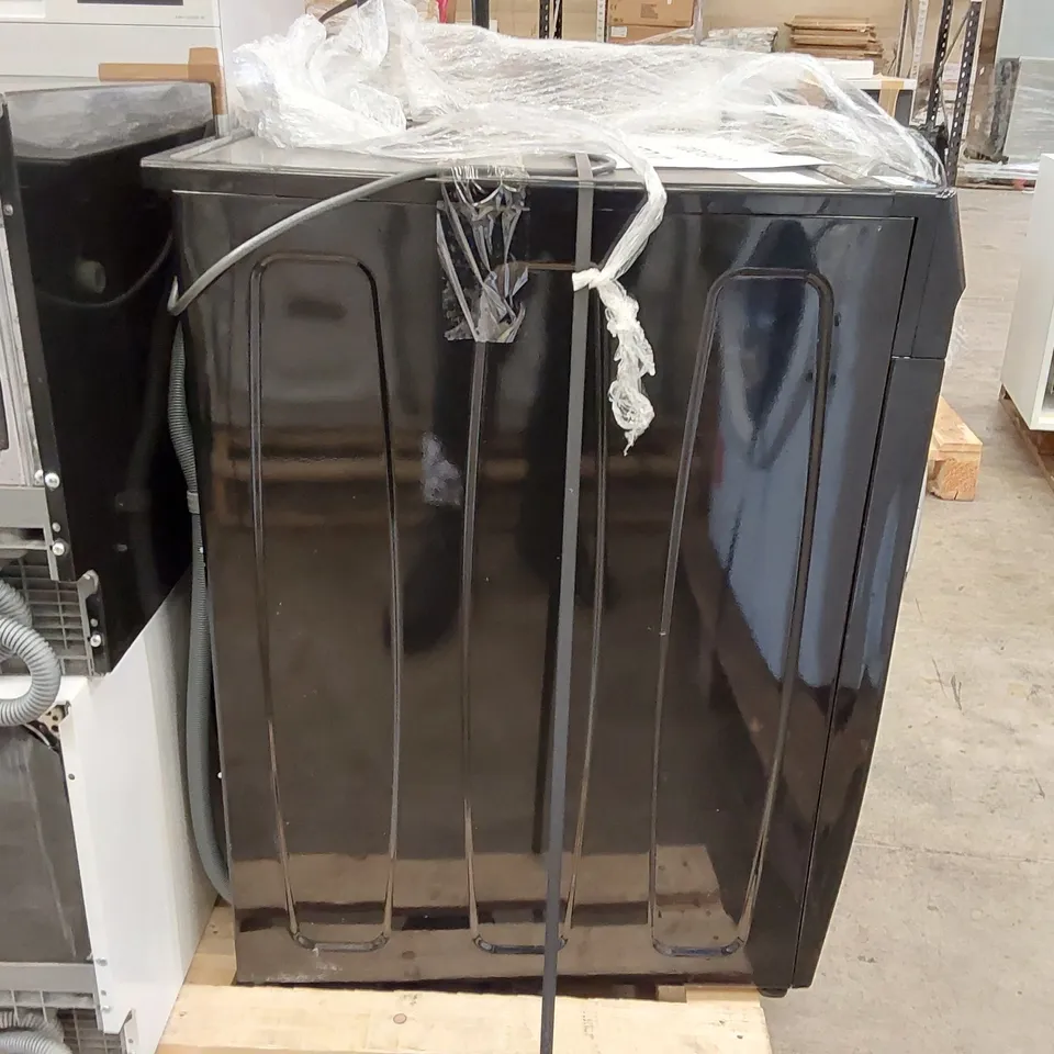 HOOVER H-WASH 500 HW412AMBCB FREESTANDING WASHING MACHINE, LARGE CAPACITY, ENERGY CLASS A, 12 KG LOAD, 1400 RPM, BLACK 