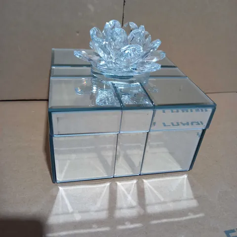 JM BY JULIEN MACDONALD LOTUS FLOWER PRESENT TRINKET BOX