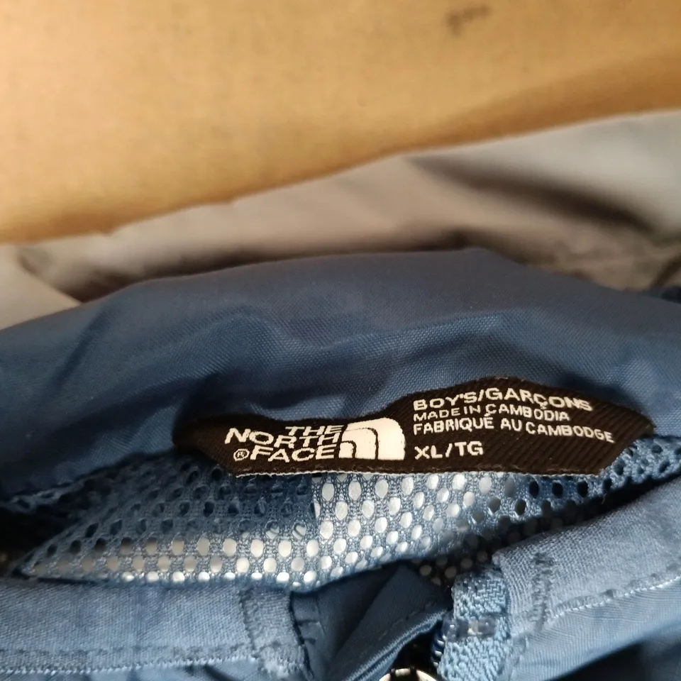 The North Face Boys' Blue Jacket – Size XL/TG, Made in Cambodia