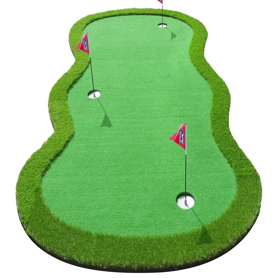 PGA TOUR SUPERSIZE AUGUSTA GOLF PUTTING MAT GREEN - COLLECTION ONLY