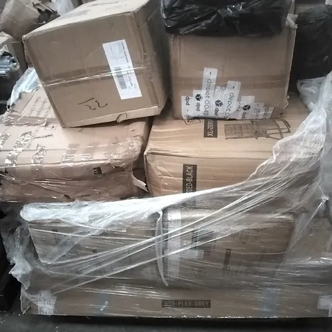 PALLET OF ASSORTED NEO PRODUCTS WHICH INCLUDE;CHAIRS, KAMADOS,NEO PLED GREY ETC