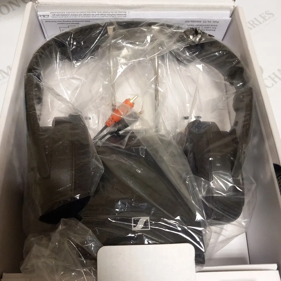 BOXED SENNHEISER RS 120-W TV HEADPHONES WIRELESS