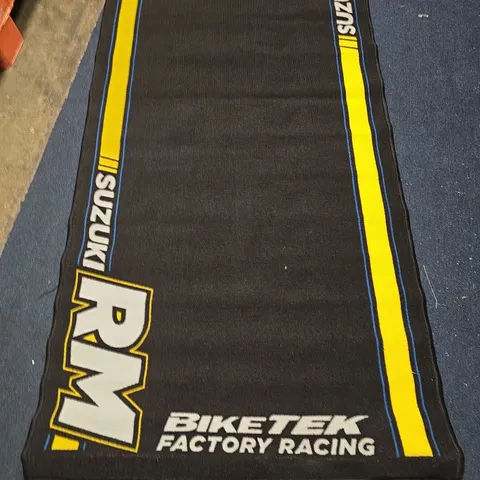 BIKETEK FACTORY RACING SUZUKI RM RUG - SIZE UNSPECIFIED 