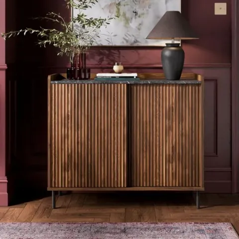 BOXED DUNELM SELF ASSEMBLY SMALL SIDEBOARD 