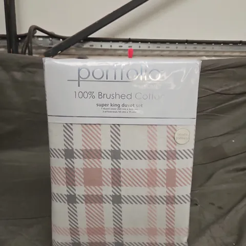 PORTFOLIO SUPER KING DUVET SET