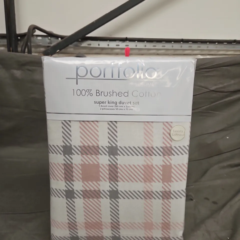 PORTFOLIO SUPER KING DUVET SET