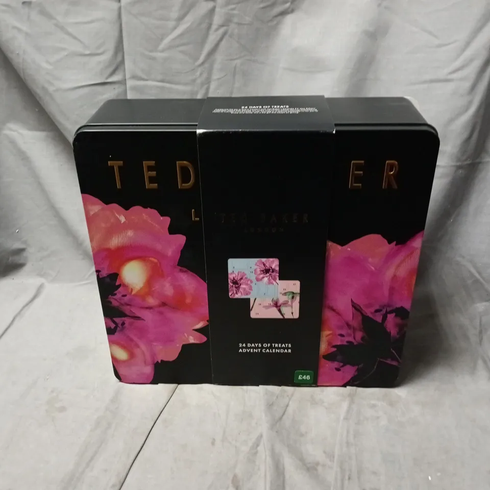BOXED TED BAKER 24 DAYS OF TREATS ADVENT CALENDAR
