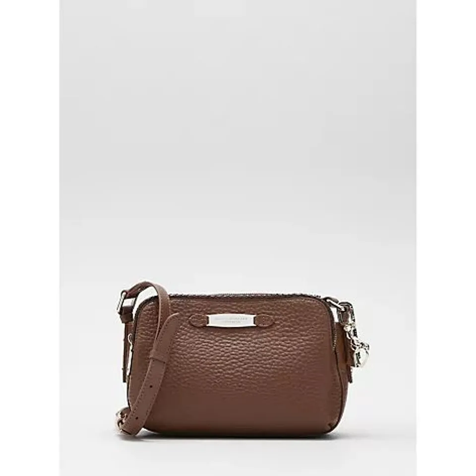 OUTLET PAUL COSTELLOE WEAVE DETAIL LEATHER CROSSBODY BAG