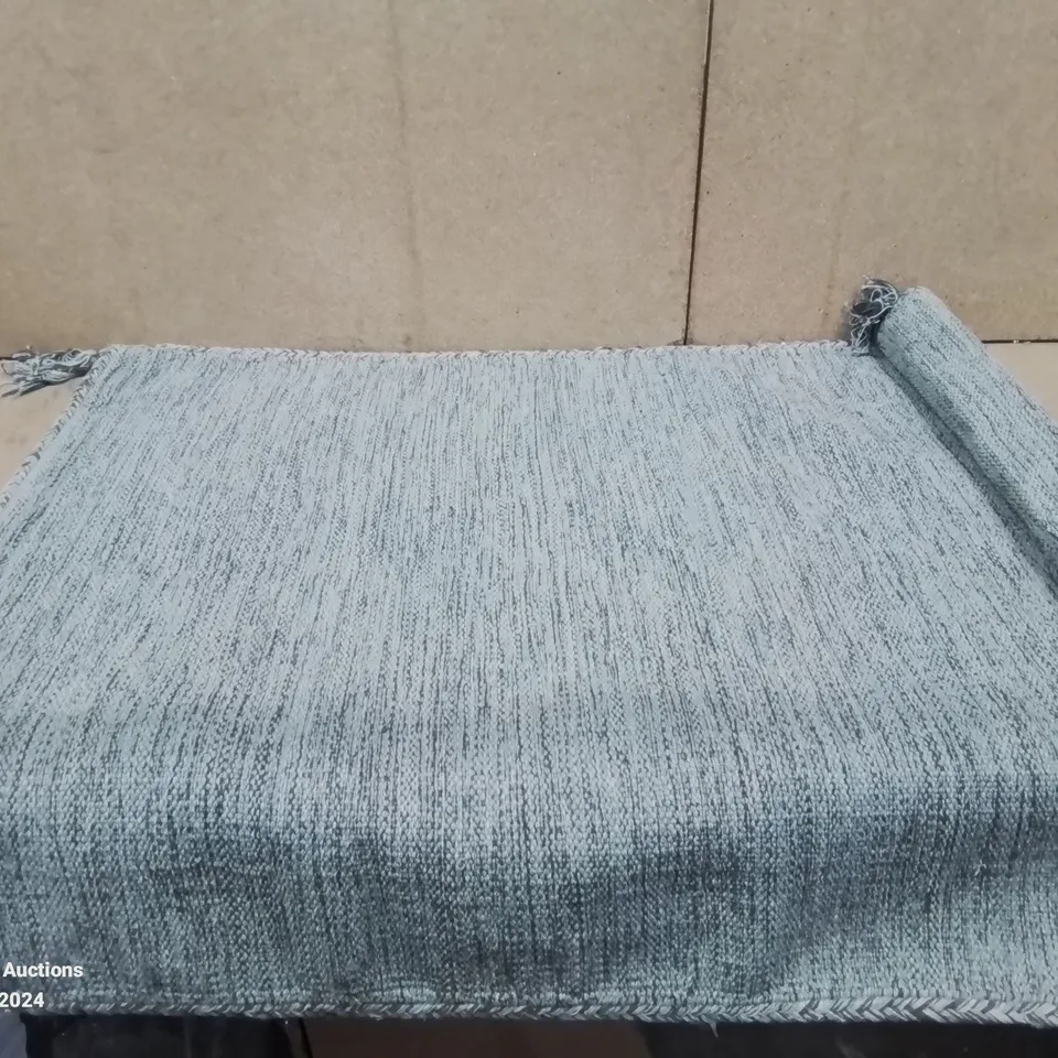 BRAND NEW PACO HOME GREY KILIM RUG SIZE 80CM X 150CM 