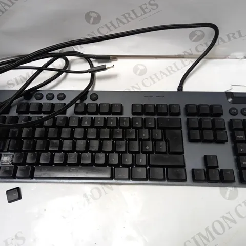 LOGITECH G815 LIGHTSYNC RGB WIRED MECHANICAL GAMING KEYBOARD BLACK