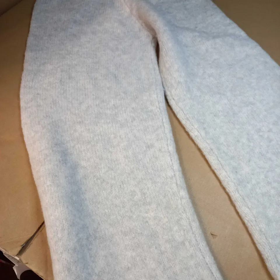 ZARA GREY SOFT KNIT LOUNGE WEAR PANTS - MEDIUM