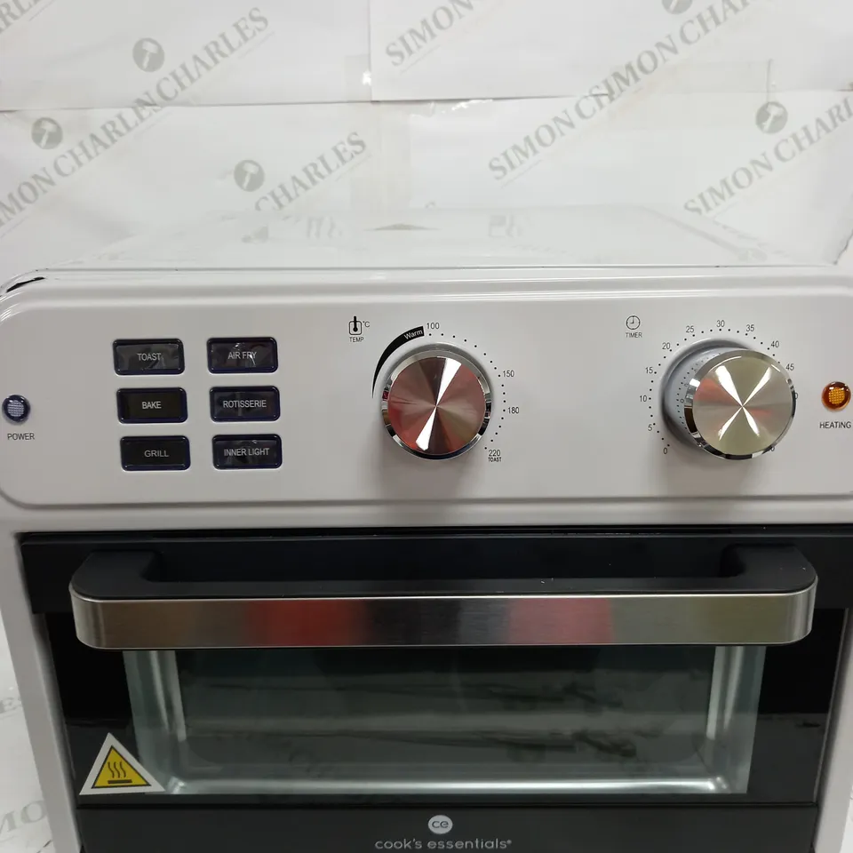 COOK'S ESSENTIAL AIR FRYER OVEN IN COOL GREY 