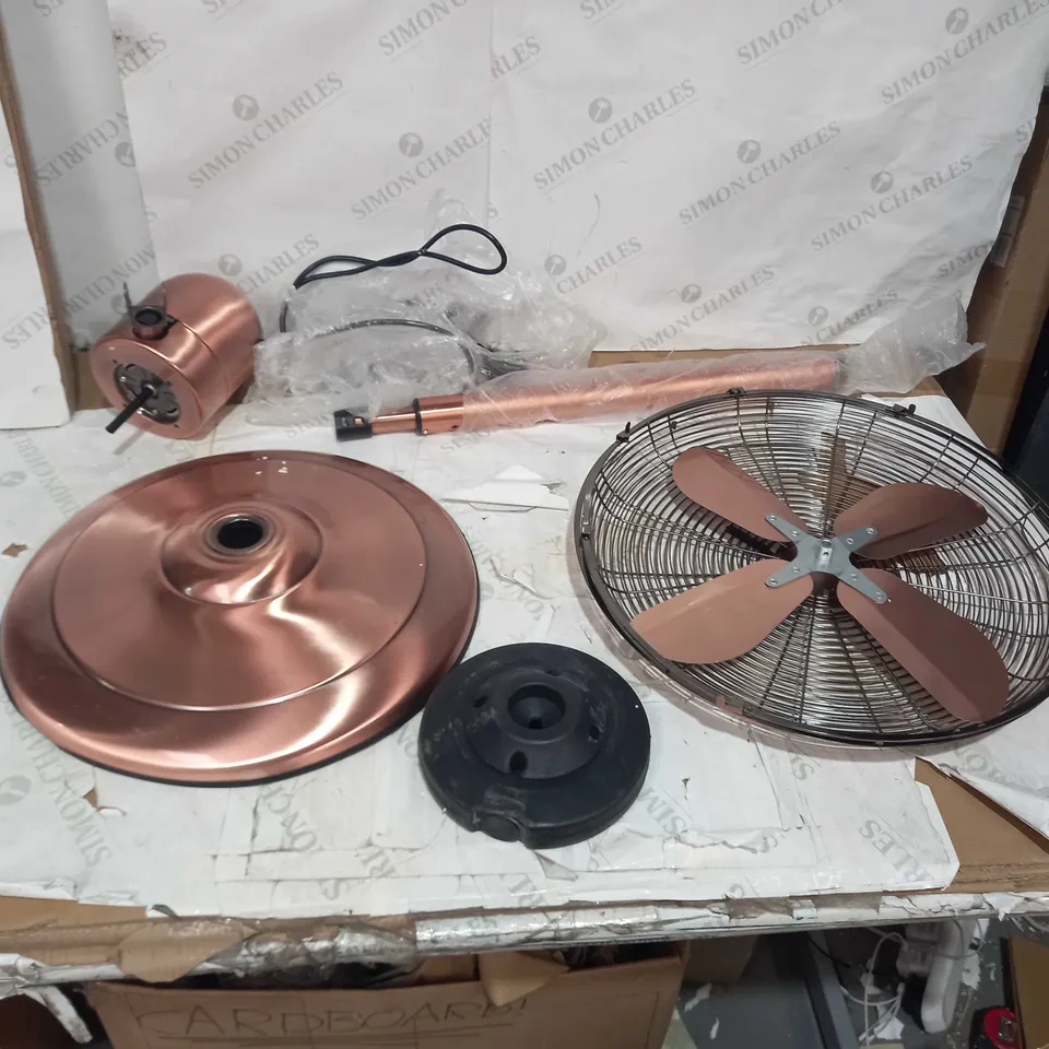 TOWER 16 INCH COPPER PEDESTAL FAN