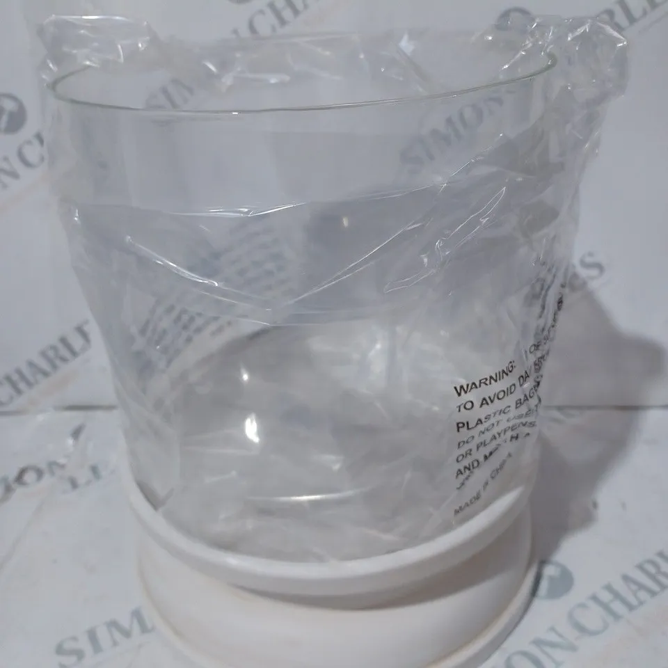 HOMEWORX BY SLATKIN & CO. MODERN HURRICANE NATURAL