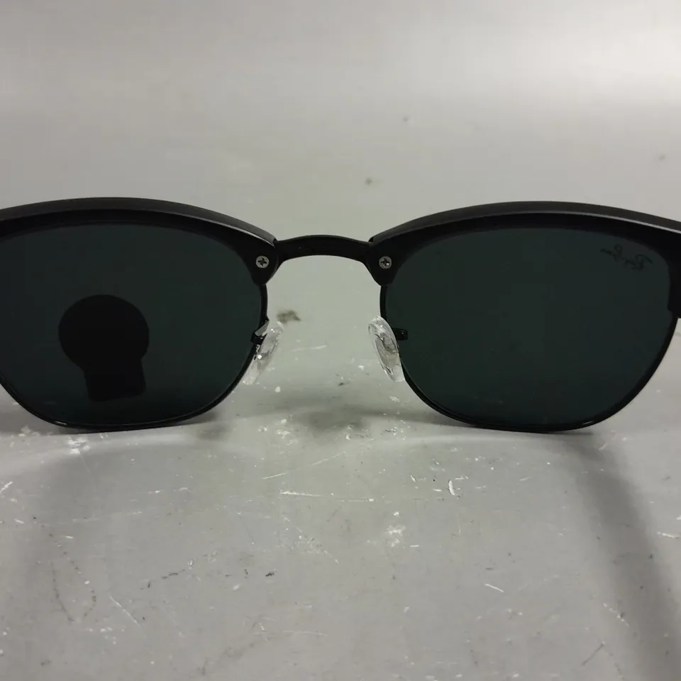RAY BAN GLASSES WITH G-15 LENS AND BLACK FRAME IN CASE
