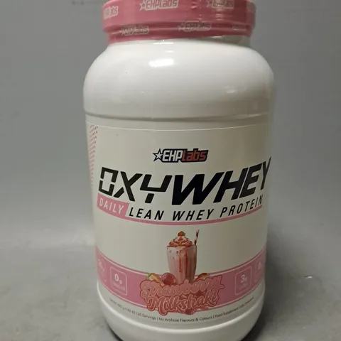 SEALED EHP LABS OXYWHEY LEAN WHEY PROTEIN POWDER 25G STRAWBERRY MILKSHAKE 