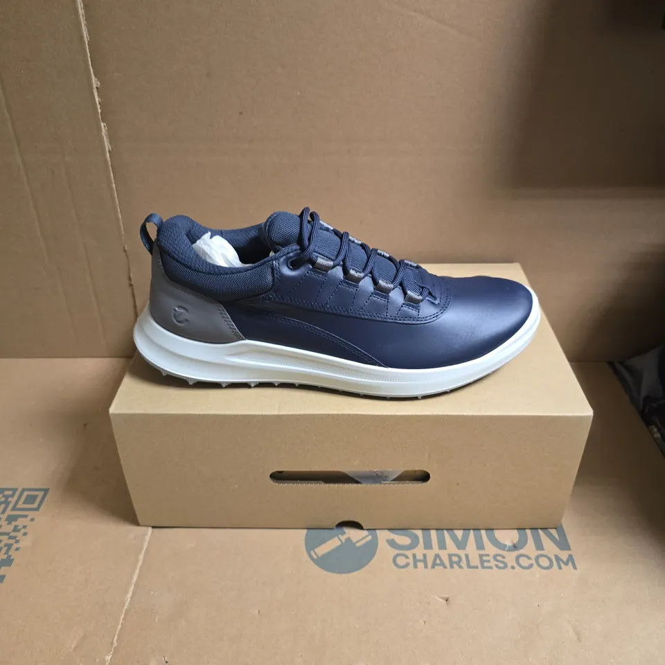 ECCO M GOLF CORE LACE WP NAVY – MEN'S GOLF SHOES, UK 10
