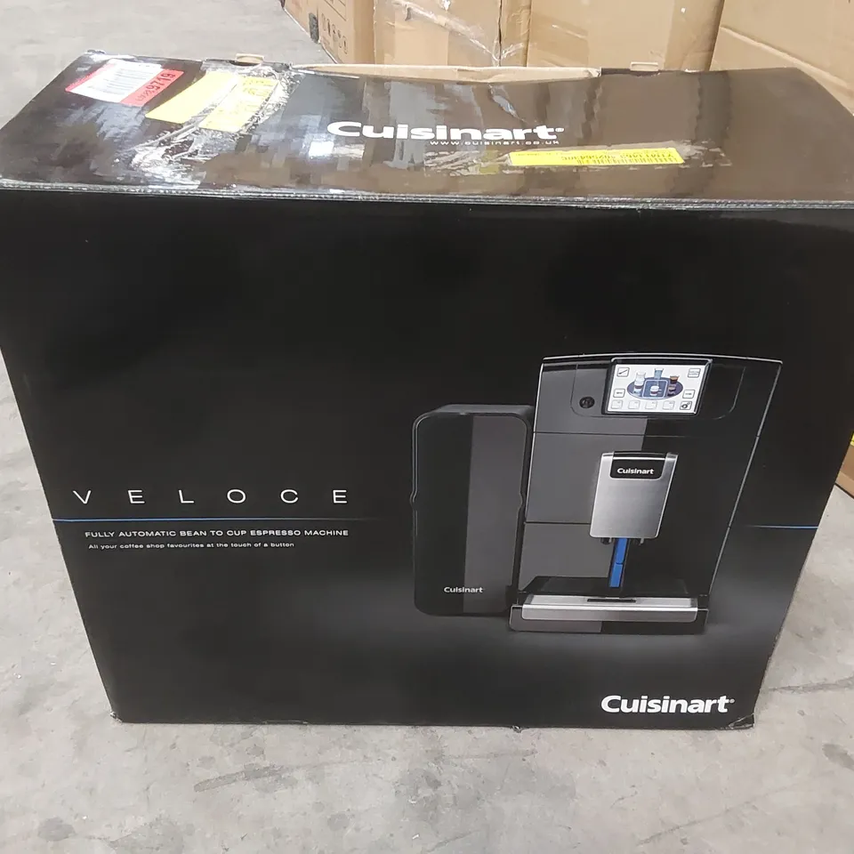 BOXED CUISINART COFFEE & ESPRESSO COMBO MACHINE (1 BOX)