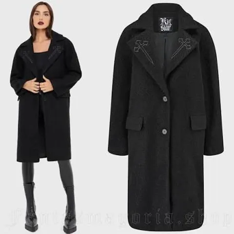 BRAND NEW BAGGED KILLSTAR DUSKMOURN COAT SIZE M