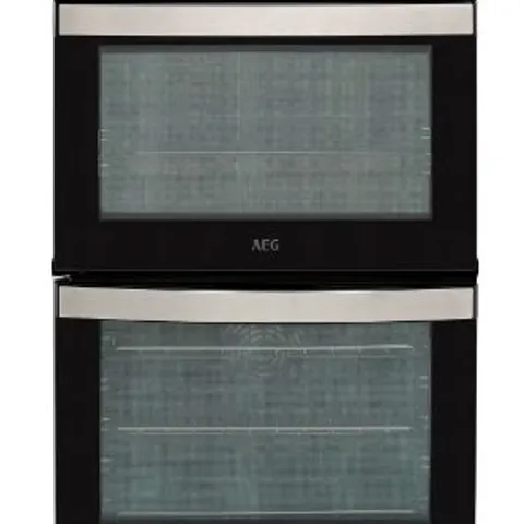 AEG CCB6740ACM 60CM ELECTRIC COOKER WITH CERAMIC HOB - STAINLESS STEEL - A/A RATED