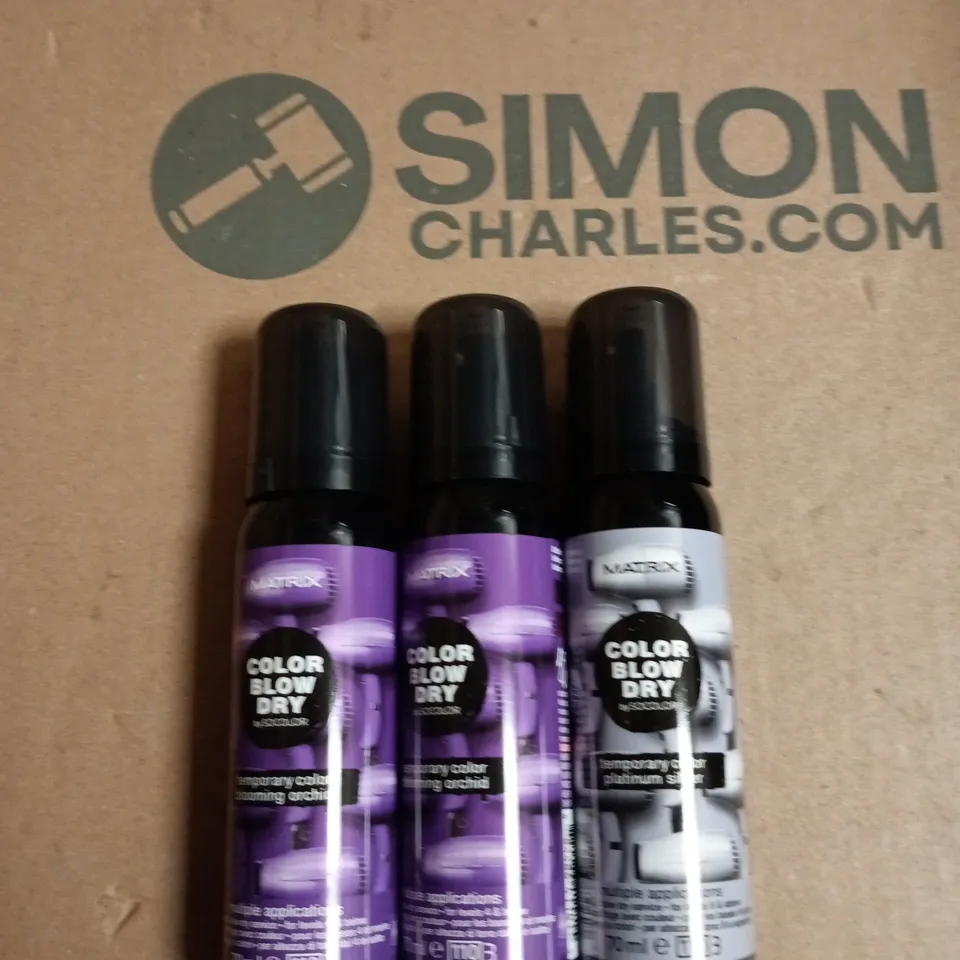 BOX OF APPROXIMATELY 20 ASSORTED MATRIX BLOW DRY TEMP COLOUR