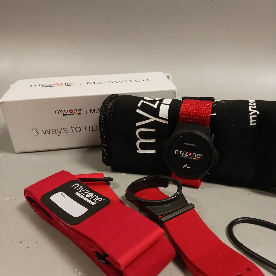 BOXED MYZONE MZ-SWITCH FITNESS TRACKER WATCH 