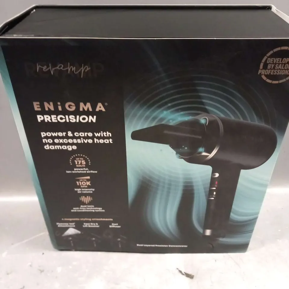 BOXED REVAMP PROFESSIONAL ENIGMA PRECISION DUAL LAYERED PRECISION CONCENTRATOR