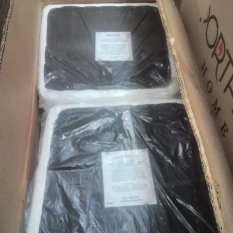 BOXED SET OF 6 WHITE DINING CHAIRS