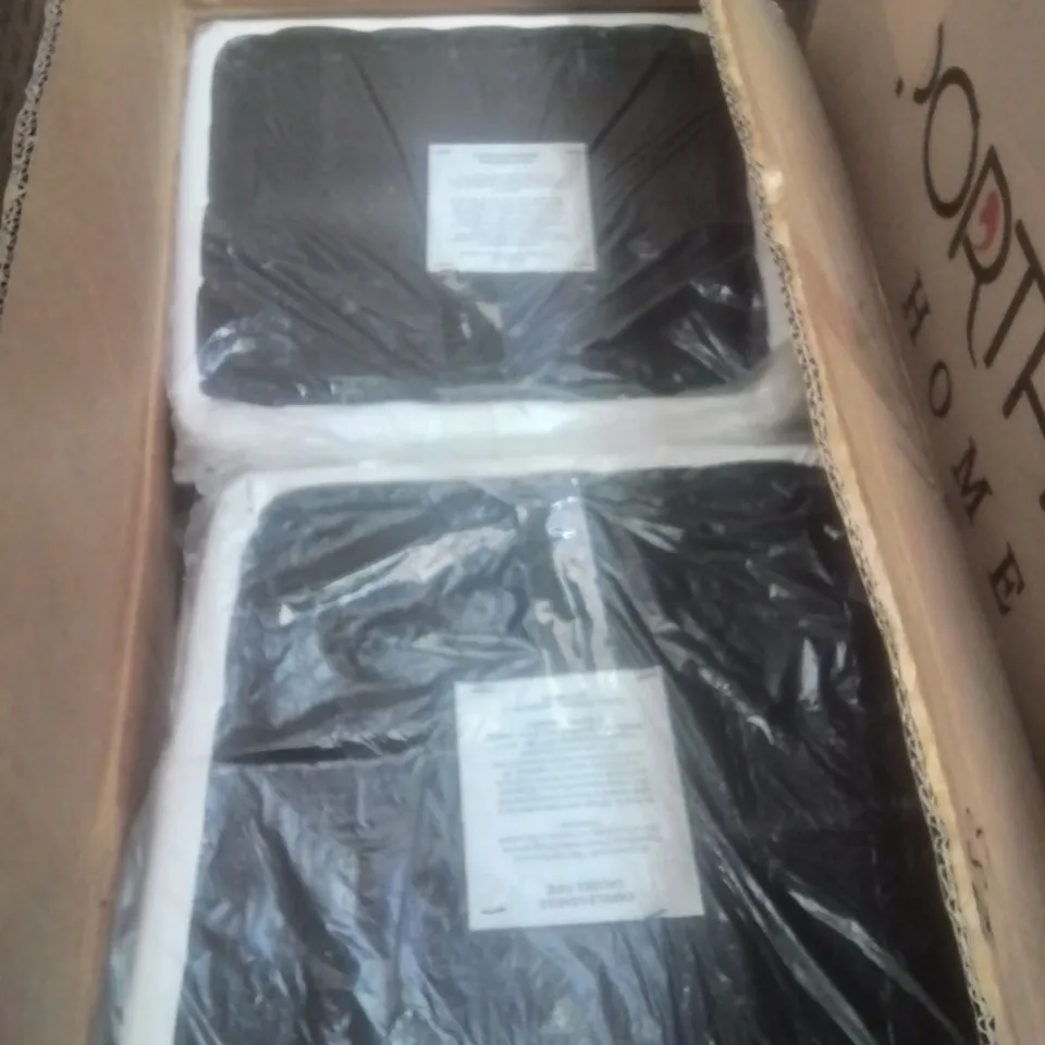BOXED SET OF 6 WHITE DINING CHAIRS