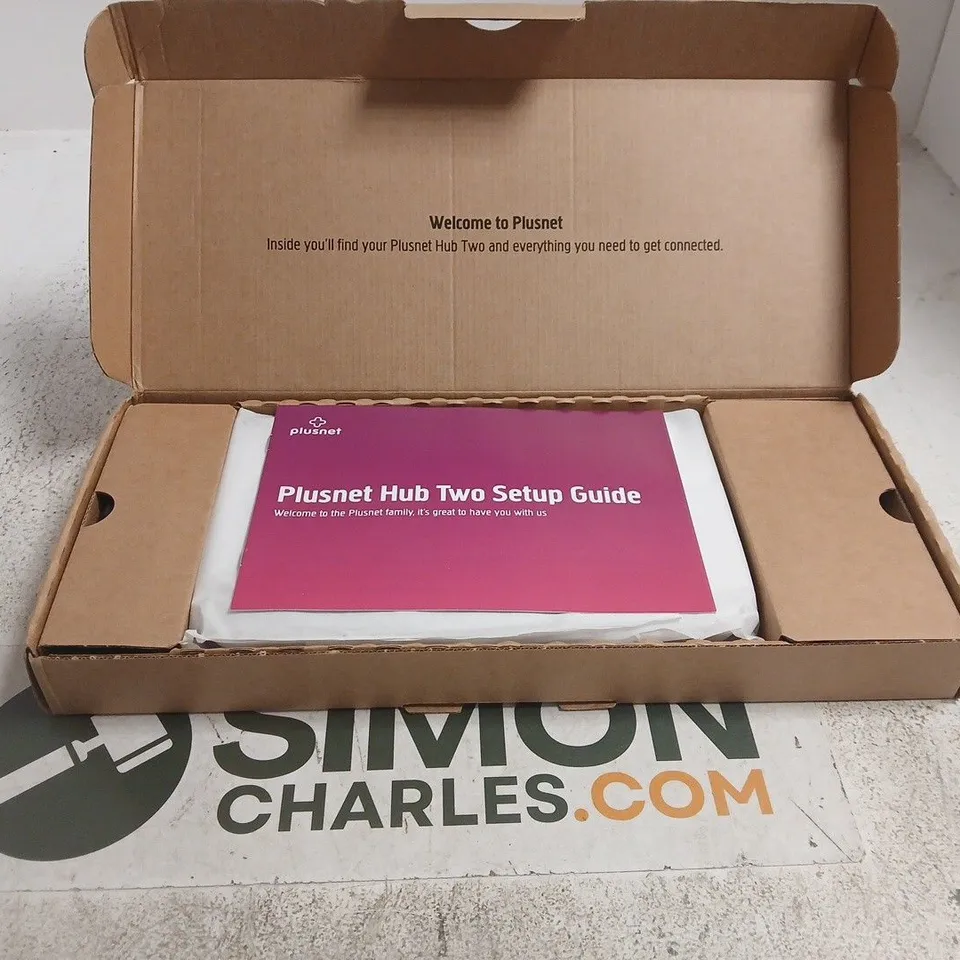 PLUSNET HUB TWO ROUTER KIT BOXED