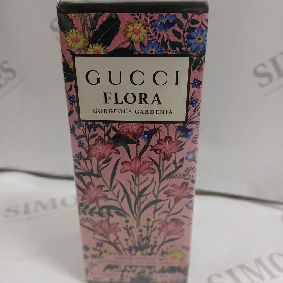 BOXED GUCCI FLORA GORGEOUS GARDENIA EAU DE PARFUM 100ML