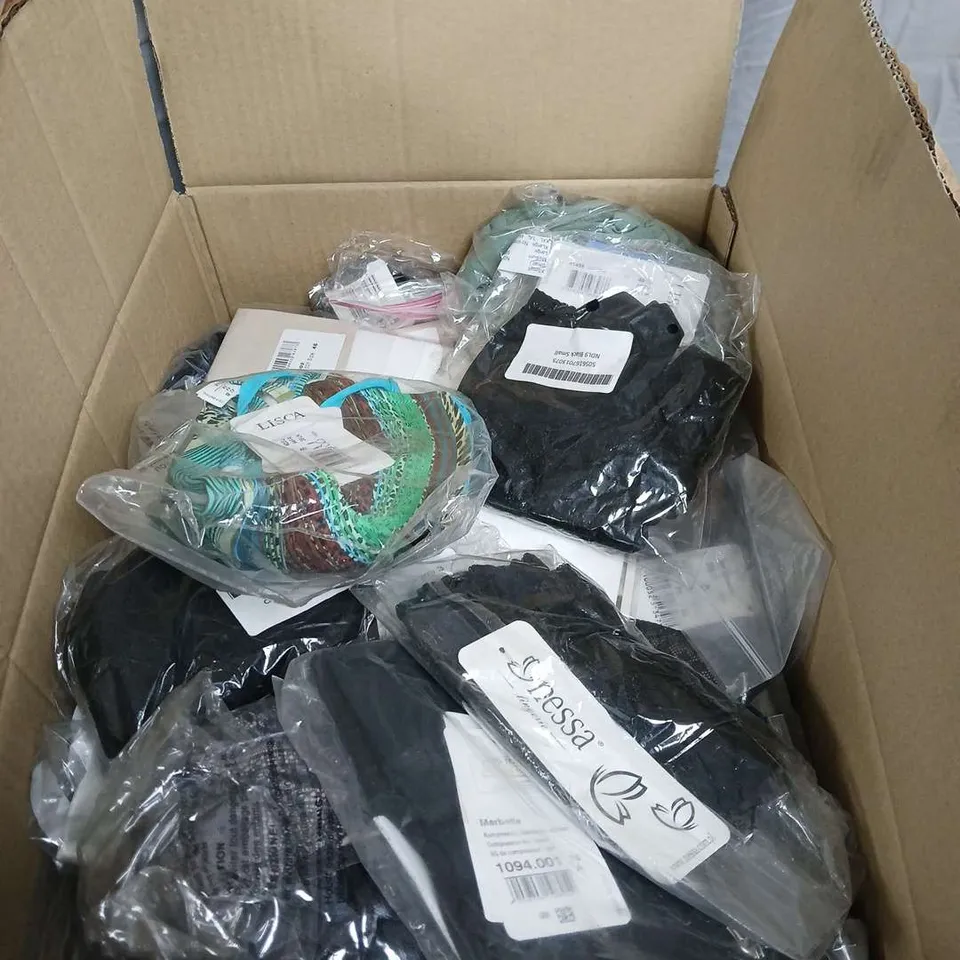 BOX OF APPROXIMATELY 25 ITEMS OF WOMEN'S LINGERIE INCLUDING BRANDS SUCH AS LISCA NESSA ANITA OEKO TEX AND MAY .
